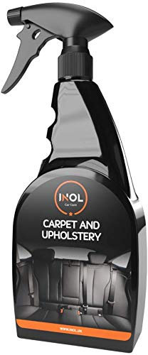 Inol - Detergente per tappeti e tappezzeria, altamente concentrato per la rimozione di tutti i tipi di sporco nella tappezzeria, flacone spray da 500 ml