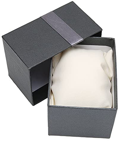 Ejoyous Uhren-Geschenkbox, Armband Armreif Schmuck Armbanduhr Vitrine Organizer Uhrenaufbewahrung, Halter für Damen und Herren (Black)