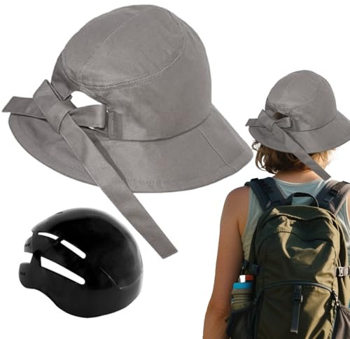 Raypontia Helm für Erwachsene Fahrräder, Radsporthelm en Erwachsener | Damenfahrräder Helme für Erwachsene - Leichte abnehmbare einstellbare Unisex breite Krempeldesignhut für tägliche Treffen im