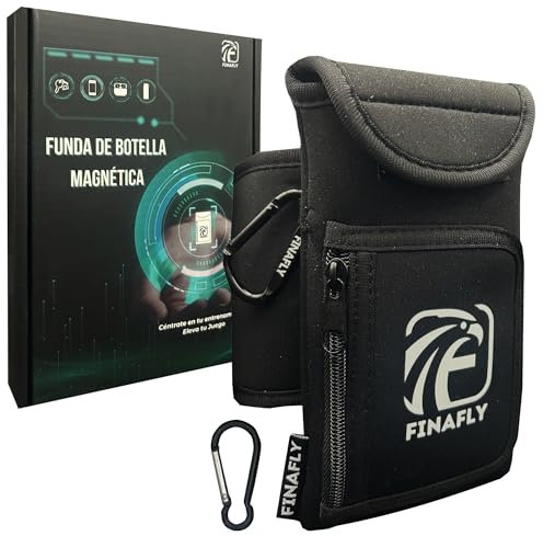 Bolsa Magnetica Gym Organiza y Protege Tus Accesorios Gimnasio- Mochila Imantada Gimnasio para Móvil y Botellas de 1,5L- Bolso Magnetico para Gym aguanta 1,8 Kg- Funda Neopreno Movil para Gym