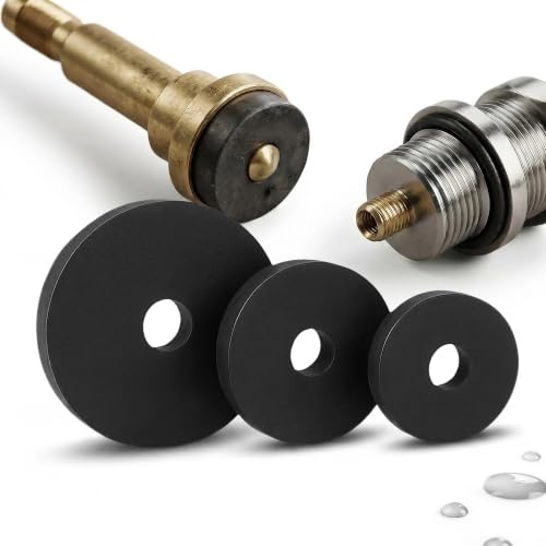 Mario10 24-Piece Rubber Hose Washer Set, 1/2, 3/4, and 3/8 Sealing Rings | Flat Tap Sealing Rings for Faucets, Shower Hoses & Garden Hose Connectors, Durable Leak-Proof Rubber Gaskets