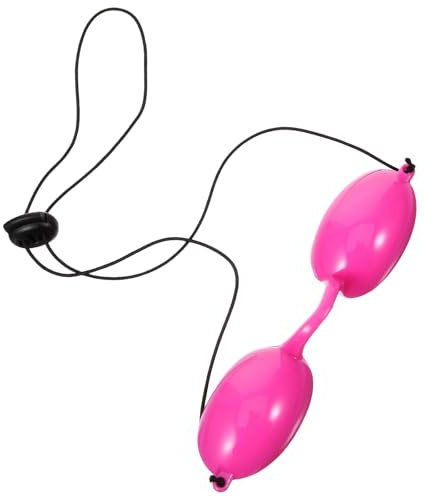 iplusmile Lunettes de Protection Oculaire Laser pour Soins Peau Masque Anti-Uv Rose Compact et Léger Ajustable pour Bronzage Luminothérapie et Voyages