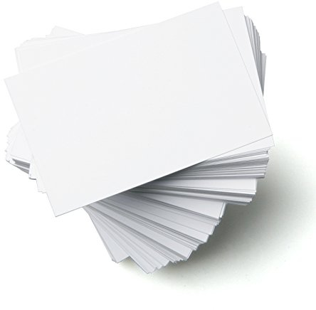 Blank Business Cards 350gsm (100)
