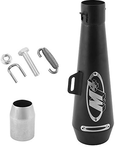 Endschalldämpfer für Motorrad, Roller, Durchmesser 38-51 mm, abnehmbarer Endschalldämpfer GP aus Kohlefaser