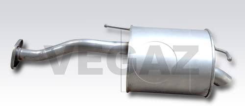 VEGAZ HOS-233 Endschalldämpfer Hinten Kompatibel mit HONDA FR-V BE 18307SJF023