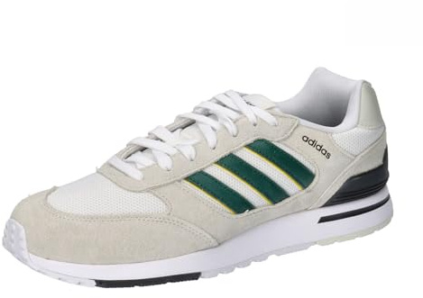 adidas Herren Sneaker Run 80s Ivory/Collegiate Green/Core Black 44