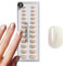 DOONAILS – Press On Nails 30er Set Toffee Square Form Pastell Creme – Nägel zum Aufkleben Full Cover in Salonqualität – Fake nails soft gel Extra Short – Natürliches & angenehmes Tragegefühl