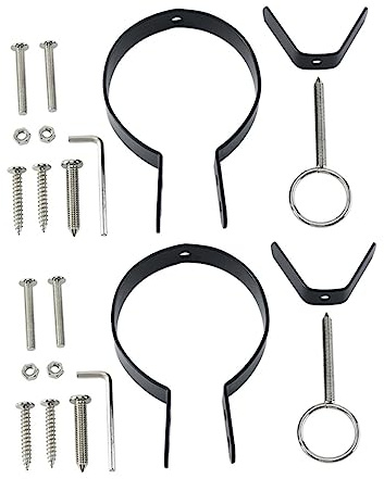 HOLIDYOYO 2sets Spanish and Italian Ham Rack Holder Parts Set and Reliable Accessories for Prosciutto Stand Easy to Install and Suitable for Home Restaurant and Events