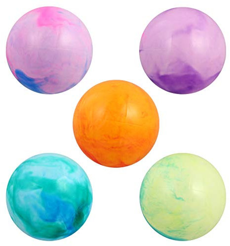 VICASKY 5pezzi Palloni Gonfiabili Colorati Per Ragazzo Ragazza Palla Da Spiaggia Creativa Giocattolo Da Spiaggia Per Interni e Piscina Sicuro e Morbido Vari Colori