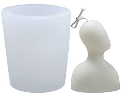 Silikonform für Damen, Körper und Kind, exquisiter menschlicher Körper, für kreative Kinder, Teenager, ADU, Sojawachs, Silikonformen für Erwachsene