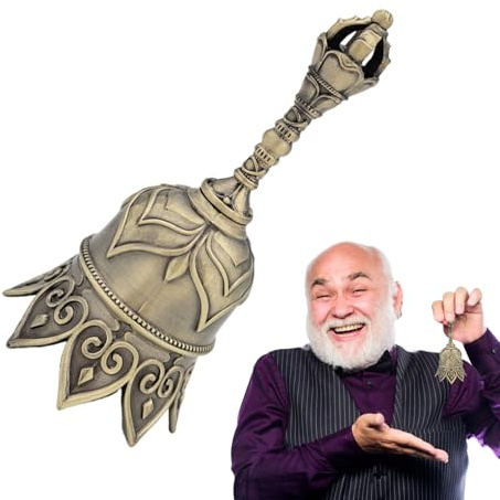 Kleine Handglocke - Tischglocken Für Innenbereich - Lautes Metall Retro-Glöckchen Für Restaurant Kirche Hochzeit Sportevents Veranstaltungen
