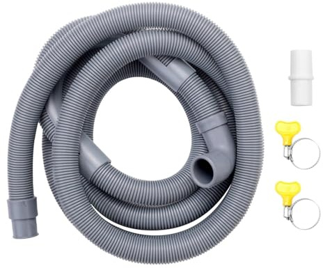 YHNNH Washing Machine Hose Drain Hose Washing Machine 2.5M Drain Hose Extension For Washing Machines Dishwashers Dryers