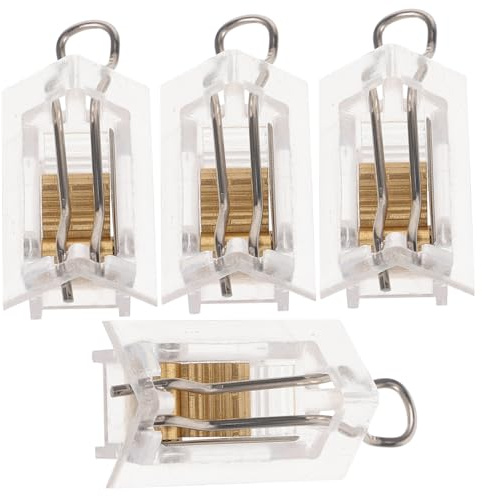 BESPORTBLE 4pcs Venetian Blind Cord Locks Window Wire Locks Tilt Mechanism Parts for Cord Safety with Easy Installation Components for Venetian Blinds