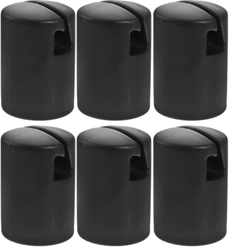 BESPORTBLE 6 Pezzi Copertura Protettiva per Tubi di Trampolino in Plastica Resistente, Fodera Cilindrica per Tubi di Sostegno, Accessorio Sicuro per Trampolini