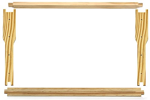 Germerott Bienentechnik 50 Stück Deutsch Normal Maß Rahmen mit Hoffmann Seiten 4-Fach waagerecht gelocht in TEILEN