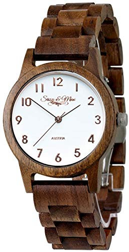 Waidzeit SW03A Quarzuhren Holz Armbanduhren