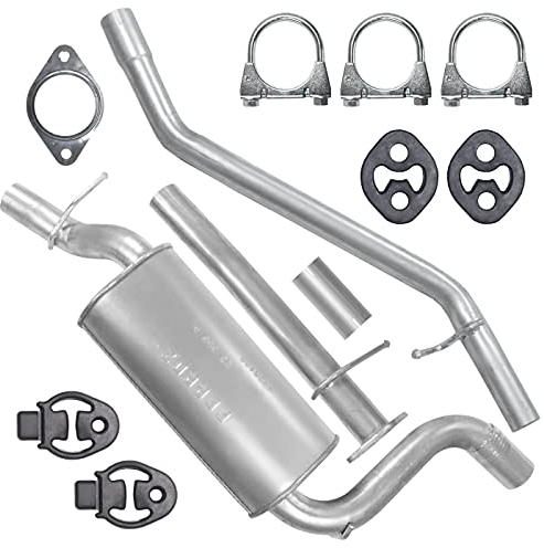 Adamot Schalldämpferset Auspuffanlage Auspuff für Volvo S40 2 II V50 2.0 D