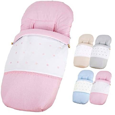 Universal-Fußsack für Kinderwagen - Winter und Sommer - Fußsack oder Stuhlbezug - made in Spain - Marke Trimatt