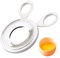 Stainless Steel Egg Cracker & Remover - Opens Soft, Hard-Boiled & Raw Eggs - Kitchen Tool