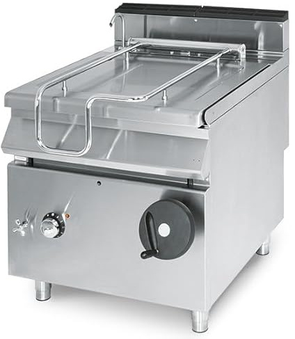 Sauteuse Basculante Électrique, Capacité 120 Litres, avec Cuve en Inox - Virtus