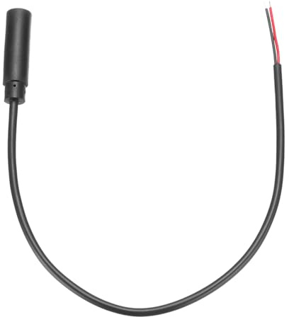 sourcing map 2.5mm Female Jack to Bare Wire Open End Replacement TRS 2 Pole Stereo Mono Audio Cable Plug Jack for Earphone Headphone Cable Repair, 0.25m