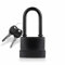 Lucchetto impermeabile per esterni, resistente, serratura in acciaio antiruggine da 55 mm, con 2 chiavi, alta sicurezza per capannone, garage, cancello da giardino, porta, catena, resistente alle
