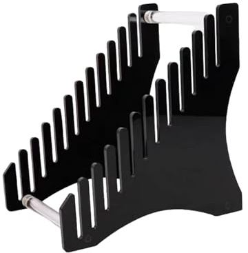 rongweiwang Esporre i dischi in vinile con stile, scaffale portaoggetti in acrilico, decorazione per soggiorno, scaffale portaoggetti in vinile, scaffale portaoggetti in acrilico