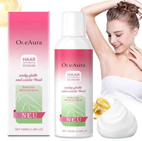 Schiuma per la depilazione del corpo, efficace depilazione senza rasatura per donne e uomini, schiuma per la depilazione, schiuma da barba da donna, schiuma depilatoria, nessuna irritazione della