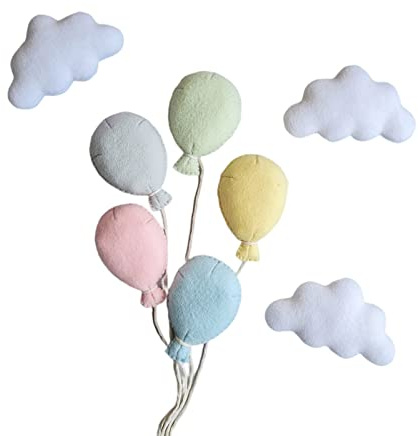 Fotohintergrund für Neugeborene, Filz, Ballon/Wolke, Requisiten, Baby-Fotoshooting-Requisiten, Foto-Hintergrund, Dekoration, Dusche, Neugeborenen-Fotohintergrund für Fotografie