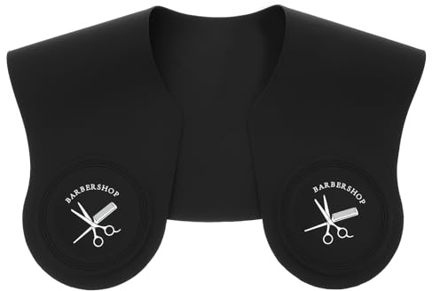 Outanaya Collare da Taglio Parrucchiere in Silicone, Protezione per Collo per Tintura e Taglio Chioma, Mantello per Barbiere Cuscinetto Protettivo, Uso Professionale e Stile Stile Casuale