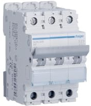 LS-Schalter 3P 25kA B-6A 3M NQN306 3250614645730 Hager