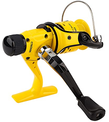 Dilwe Angelrolle Rad Korrosionsschutz Metall Schwere Leichte Spinnrolle für Salzwasser Und Süßwasserfischen(# 3000)