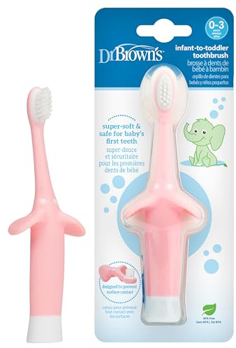 Dr. Browns Zahnbürste pink - 1st