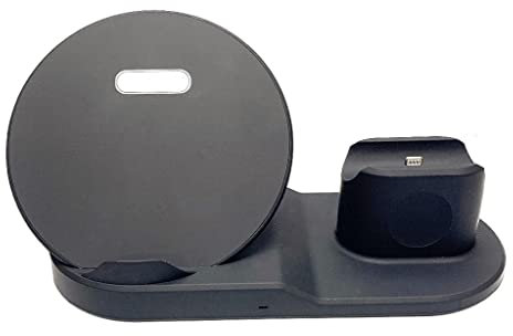 TEMPO DI SALDI Docking Station 3 In 1 Caricatore Wireless Per Smartphone Auricolari Smartwatch