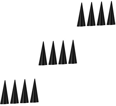 Cabilock 12pièces Support De Présentation pour Anneaux De Supports Élégants pour Bijoux Organisateur Transparent pour Affichage De Bagues Design Raffiné Et Pratique pour Rangement De