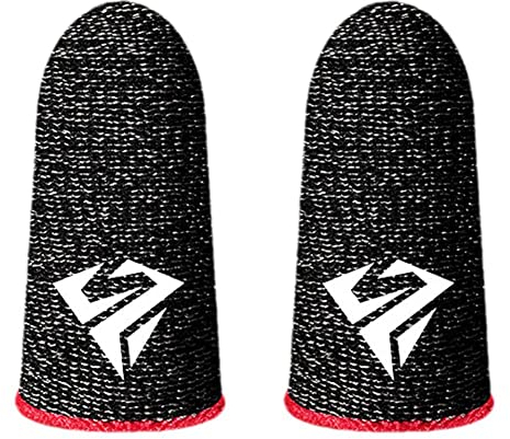 LQQDREX 1 Paar Für Pubg Mobile Spiele Gaming Finger Sleeve Atmungsaktive Fingerspitzen Schweißfest J1Z2 Fingertip Gam Cover slip Für Handy