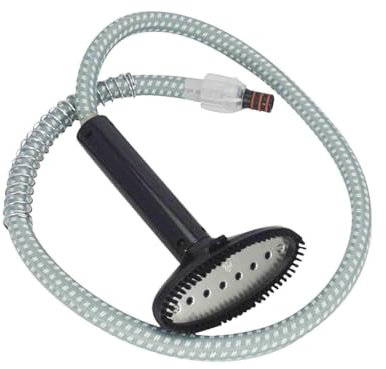 Baoblaze Commercial Garment Ironing Machine Hose Steam Handle Parts Universal Soft with Nozzle Accessories Long Steam Nozzle Snap on, 160cm