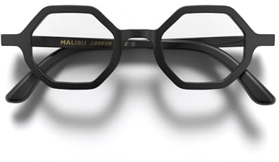 LONDON MOLE® Malibu gafas de lectura | Lectores geniales de forma hexagonal/octogonal | Hombre y mujer unisex | Bisagras de resorte