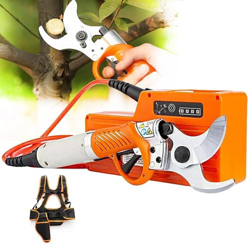 HEAXIY Sécateur électrique, Sécateur Professionnel Rechargeable de 45mm, Outil de Coupe de Jardinage Domestique sans Fil