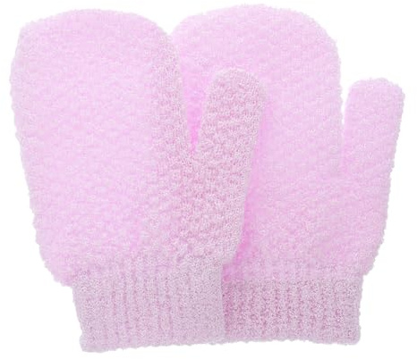 MOTHNUR 2 pièces Exfoliants pour Corps Toweling Doux Résistants et Adaptés Usage Unisexe pour Soins Du Corps et Salle de Bain