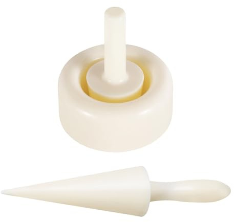 jojofuny Moule à Cornets de Glace en ABS Résistant Moule à Rouleaux d'Œufs pour Desserts Pratique Outil pour Pâtisserie Maison Glacés
