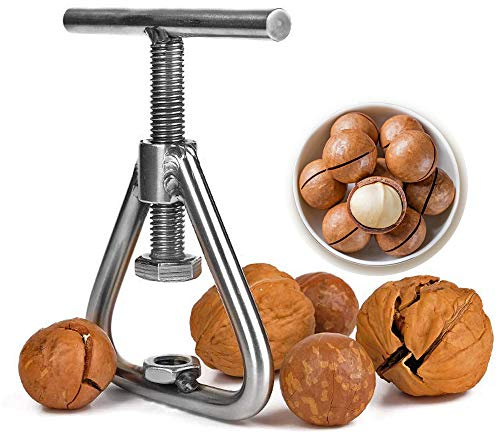 Heavy Duty Nut Crackers Tool, Stainless Steel Pecan Walnut Plier Opener Tool for All Nuts