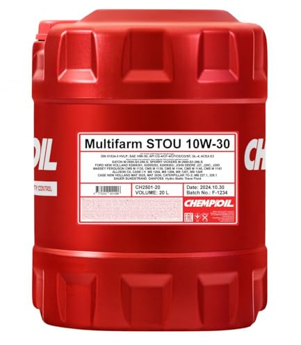 CHEMPIOIL 2501 Multifarm STOU 10W-30 20 L