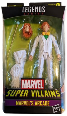 Marvel Hasbro Legends Series Sammelfigur Marvel's Arcade Actionfigur und 2 Zubehörteile