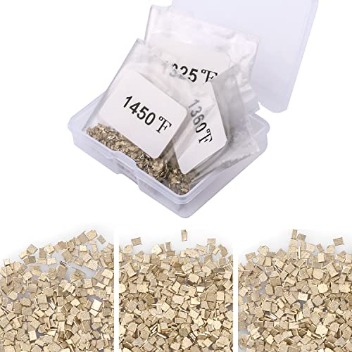 Puces Prédécoupées Argent a Souder, 4,5 Grammes (environ 2000 Pièces) 1x1 mm Etain a Souder Argent Ultra Minuscules Soudure Bijoux pour Réparation de Bijoux (Soudure E, Soudure M, Soudure H)