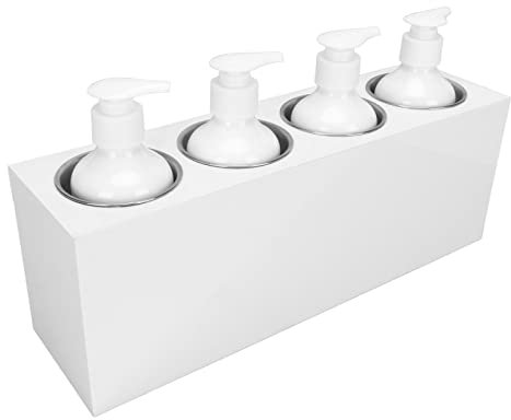 MARURY Massage Oil Heater Lotion & Oil Warmers 4 Bottles Lotion Bottle Warmer,Fast Heating 9 Gear Auto Off Removable Lotion Warmer, Massage Oil Heater Lotion & Oil Warmers 4 Bottles
