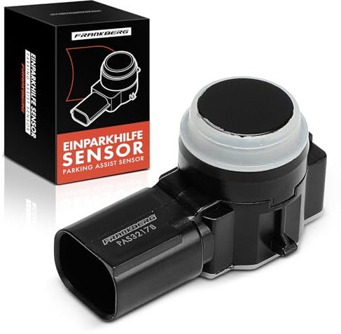Frankberg Capteur de stationnement PDC Capteur PDC Vorne Arrière 3-Polig Compatible avec C3 III C4 Cactus 2008 I 208 I 308 II Expert Partner Camionnette/MPV Partner Tepee Proace Remplacer# 1608321780