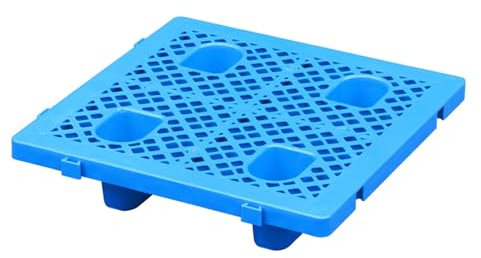 Palettes en Plastique légères, caillebotis en Plastique, Palette emboîtable, palettes de Sol imperméables et résistantes à l'humidité avec grilles Respirantes, supporte jusqu'à 2000 LB (50 x