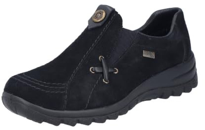 Rieker L7171 sneakers för kvinnor, svart 00, 42 EU