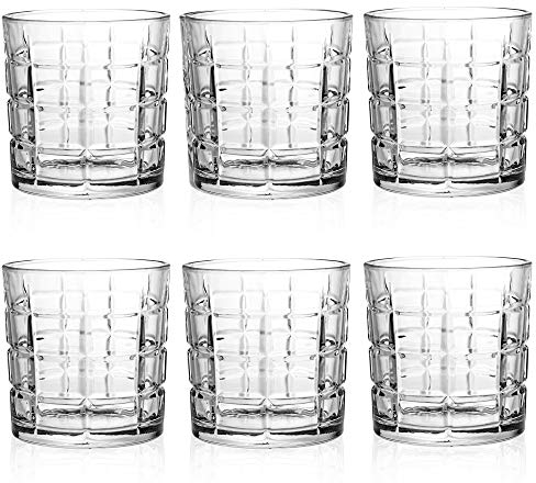 Queensway 6pc Whiskey Tumblers in A Gift Box (6X Marina Whiskey Tumblers)